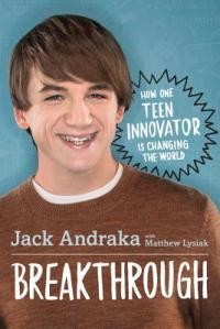 Breakthrough Jack Andraka teen bio photo of author smiling
