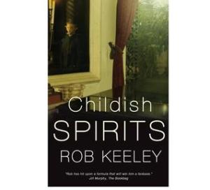 Childish Spirits antique room boy in mirror